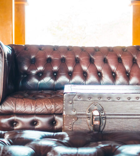 Sofa decoration in livingroom interior - Vintage Filter